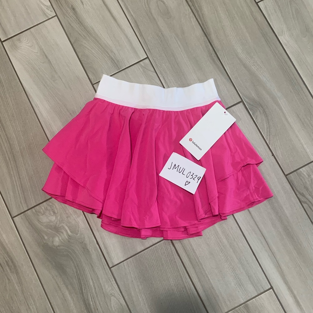 Lululemon Court Rival Skirt Regular * Sonic pink